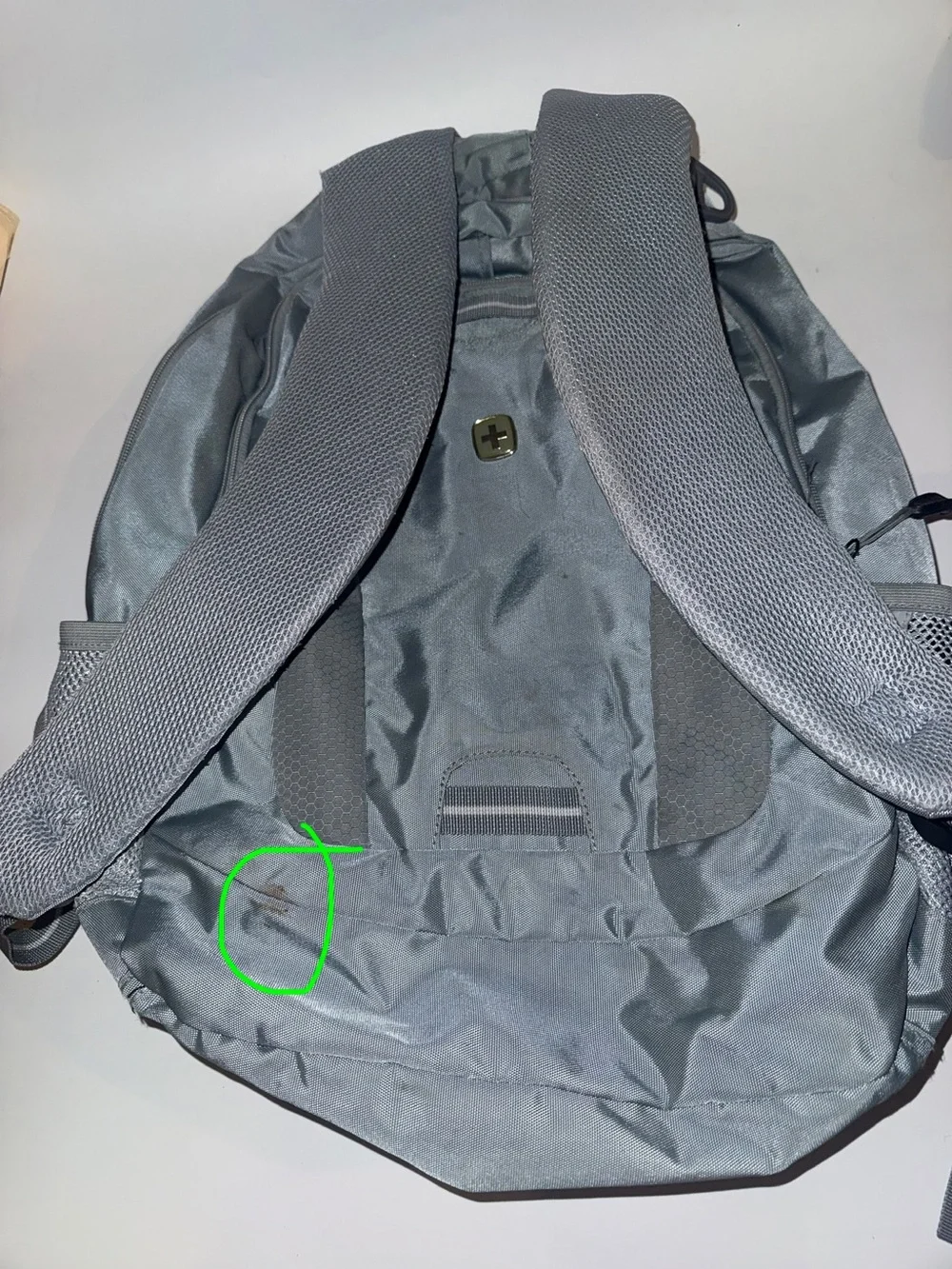 USED Gray Swiss Gear Backpack